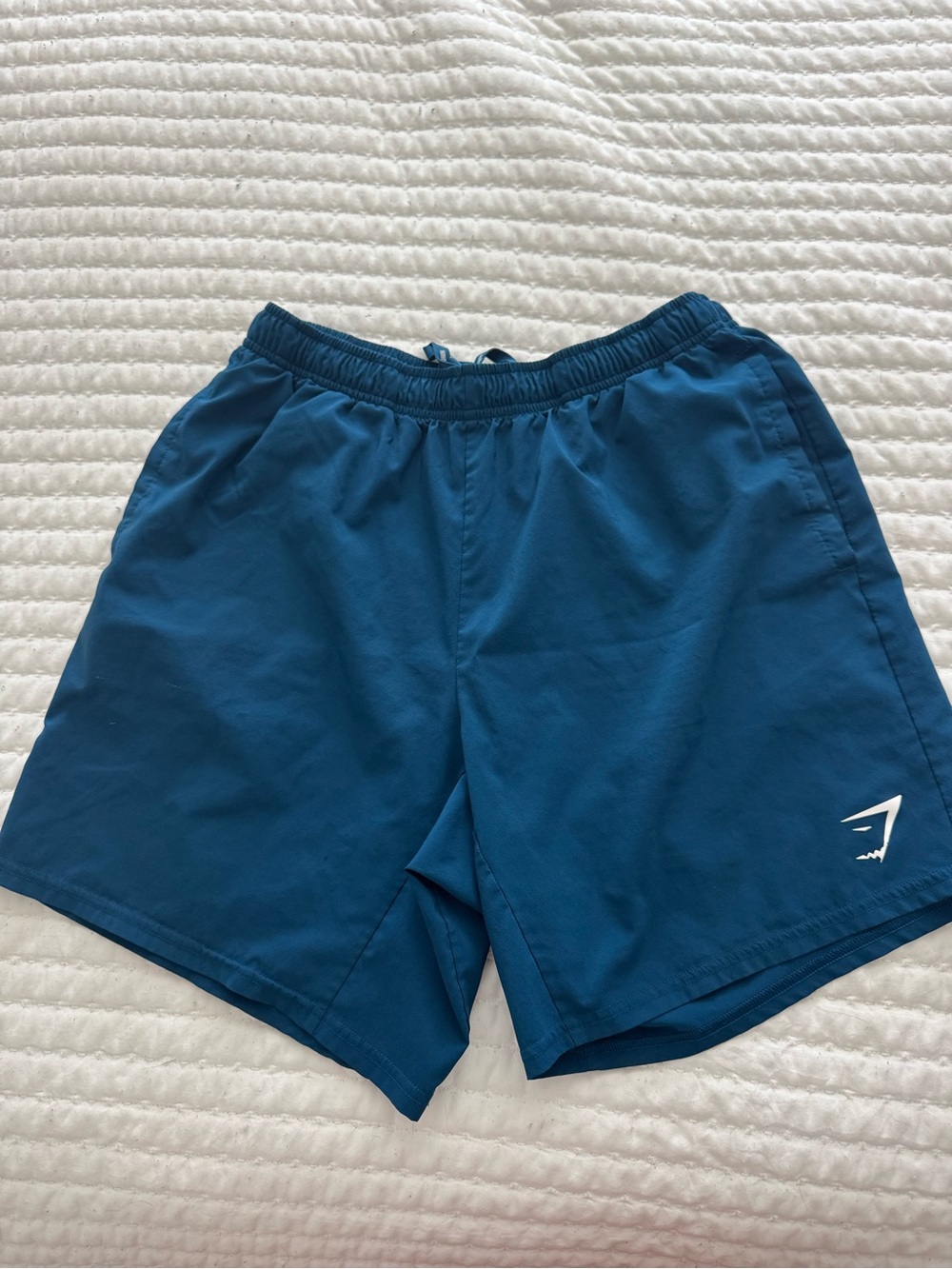 Men's Gymshark Athletic Shorts in Gray, Blue, Green